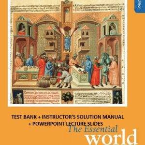 the essential world history 8e testbank and solution manual