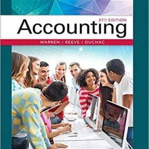 Accounting (27th Edition) -eBook