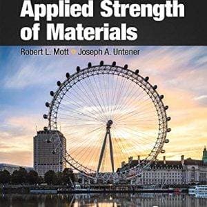 Applied Strength of Materials 6th Edition eBook cover with Ferris wheel and cityscape.