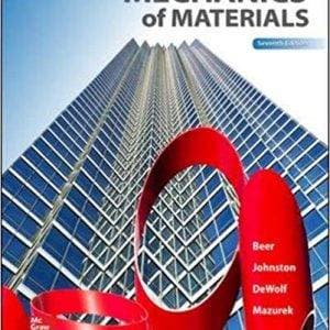 Cover of Mechanics of Materials 7th Edition eBook and solution manual.
