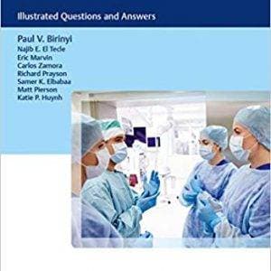 An image of neurosurgery professionals discussing in operating room for board exam prep.