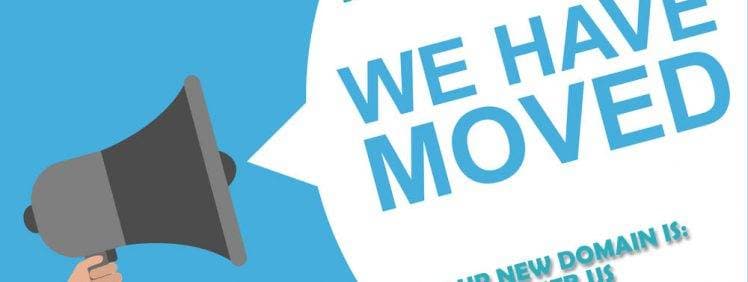 we have moved