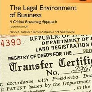 The Legal Environment of Business (7th Global Edition) - eBook