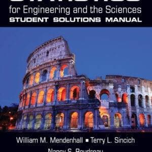 Statistics for Engineering and the Sciences - Student Solutions Manual (6th Edition) - eBook