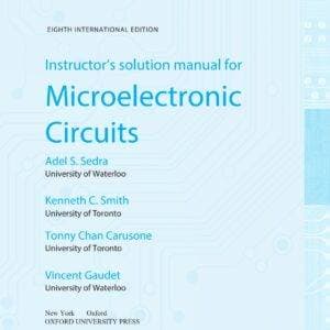 Microelectronic Circuits 8th international edition solutions