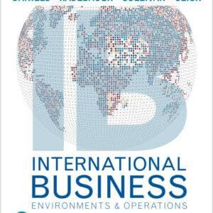 international business daniels 17e