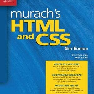 Murach's HTML and CSS (5th Edition) - eBook