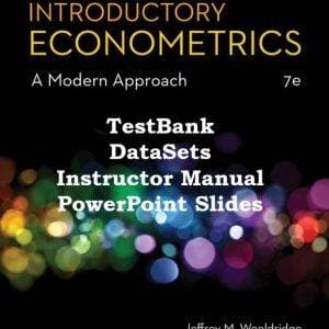 Introductory Econometrics 7th edition testbank