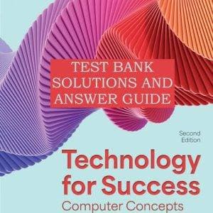 Technology for Success computer concepts 2E TESTBANK