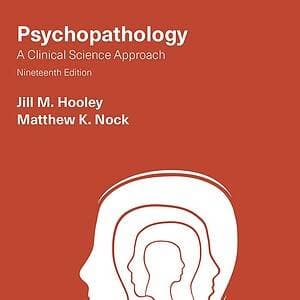 Psychopathology: A Clinical Science Approach (19th Edition) - eBook