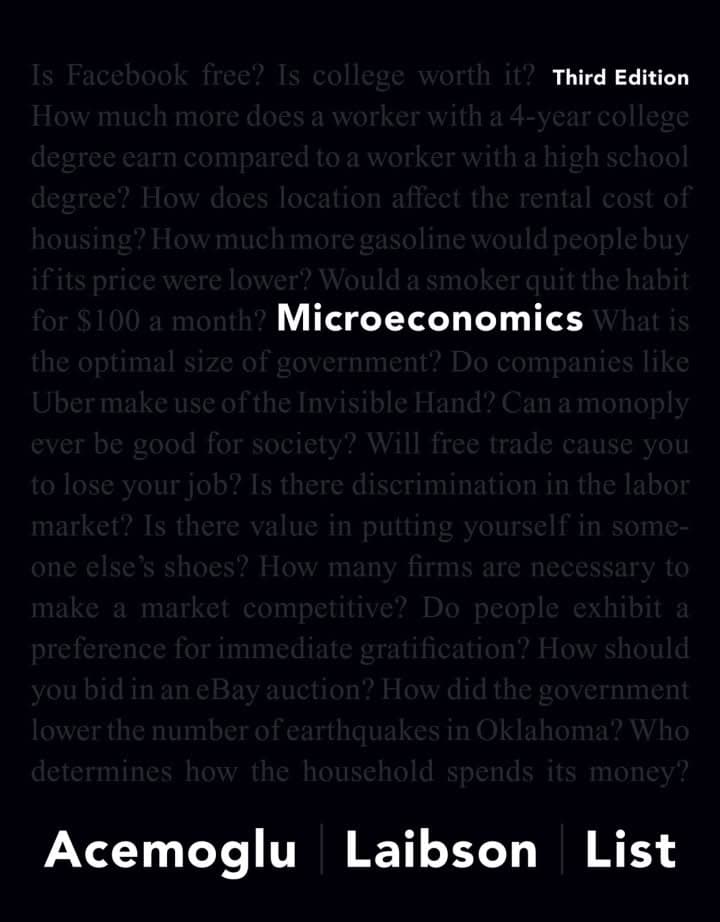 Microeconomics (3rd Edition) - eBook