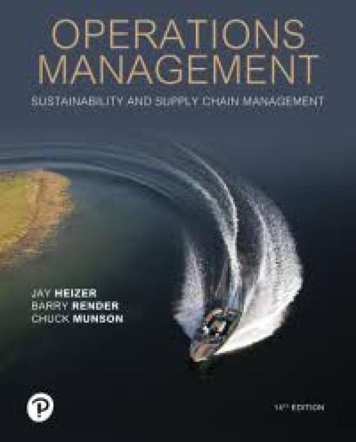 Operations Management Heizer 14e