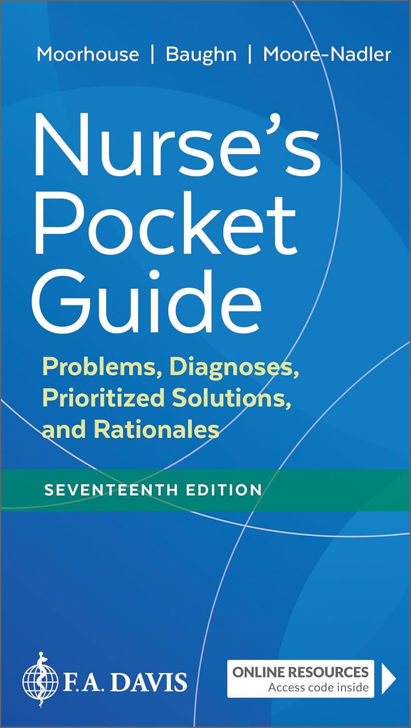 Nurse's Pocket Guide: Problems, Diagnoses, Prioritized Solutions, and Rationales (17th Edition) - eBook