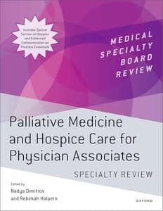 Palliative Medicine and Hospice Care for Physician Associates Specialty Review (1st Edition) - eBook