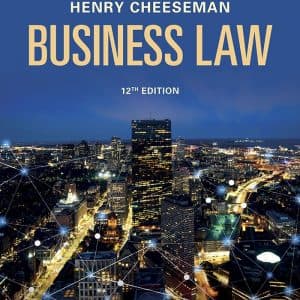 Cheeseman's Business Law (12th Edition) - eBook