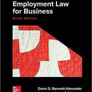 Employment Law for Business (9th Edition) - eBook