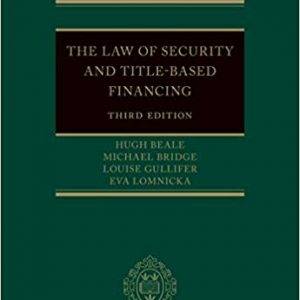The Law of Security and Title-Based Financing (3rd Edition) - eBook