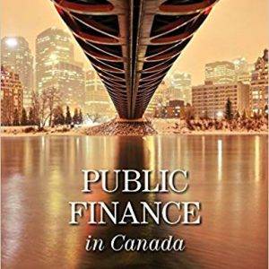 Public Finance in Canada- eBook