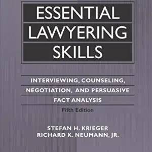 Essential Lawyering Skills 5e PDF