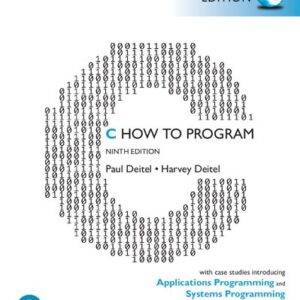 C How to Program: With Case Studies in Applications and Systems Programming (9th Edition-Global) - eBook
