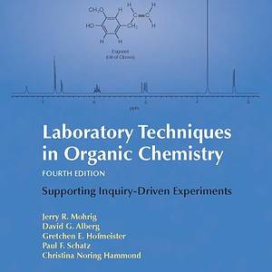 Laboratory Techniques in Organic Chemistry (4th Edition) - eBook