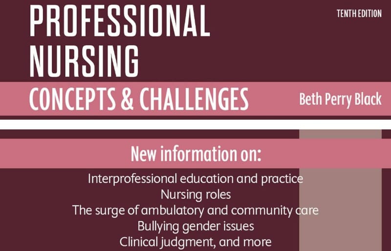 professional nursing 10th edition black