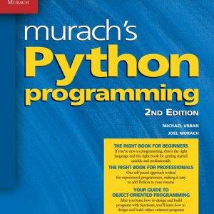 Murach's Python Programming (2nd Edition) - eBook