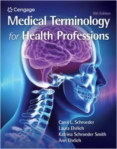 Medical Terminology for Health Professions (9th Edition)-eBook